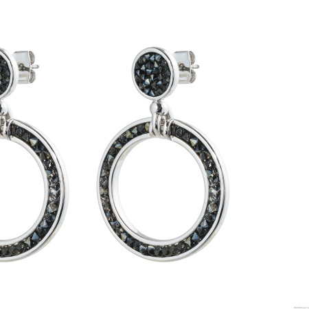 Серьги Fiore Luna, Jet Nut